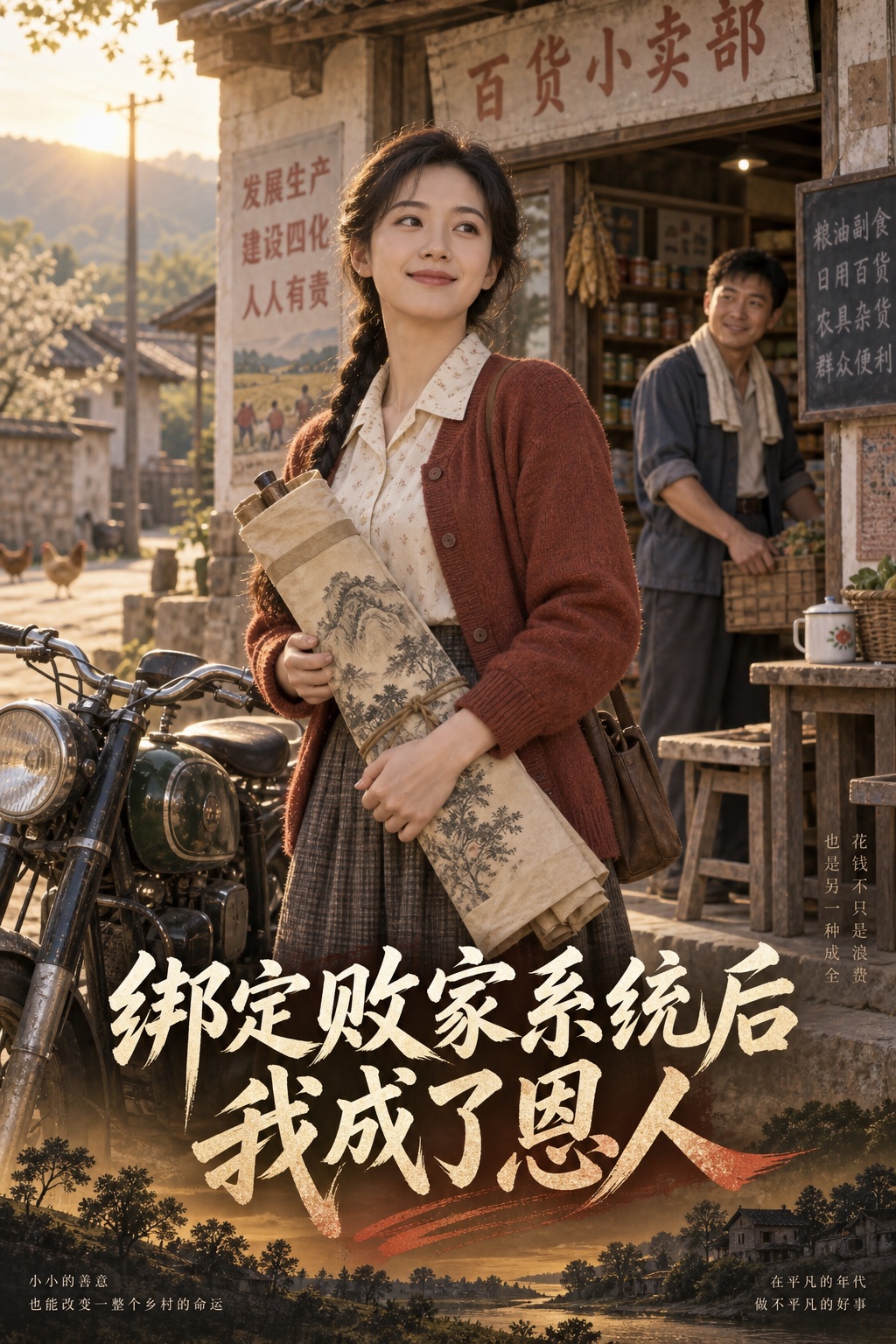 绑定败家系统后我成了恩人主题封面